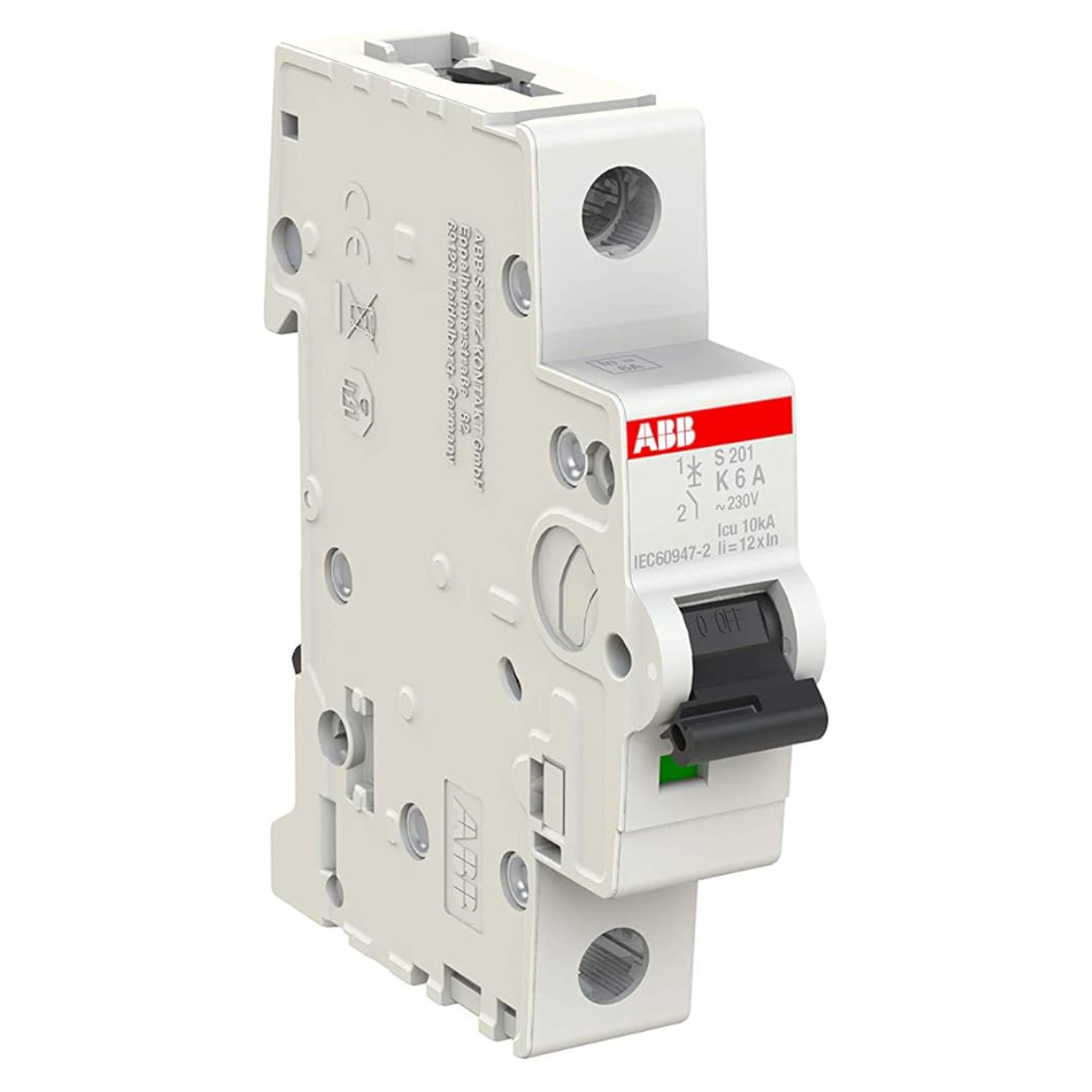 Interruttore Magnetotermico ABB S201 M K6A – 1 Polo, 6A